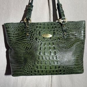 Brahmin Medium Alden in Emerald Melbourne